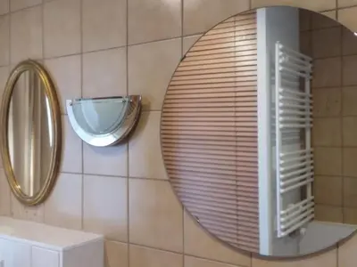 Ein Badezimmer in der Unterkunft Apartment Appartement in Vordorfermühle mit Garten by Interhome