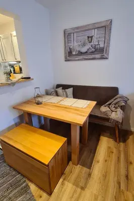 Ein Sitzbereich in der Unterkunft Apartment Kraxler Pärchen by Interhome