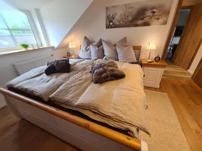 Ein Bett oder Betten in einem Zimmer der Unterkunft Apartment Gipfelstürmer by Interhome