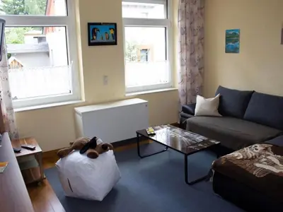 Ein Sitzbereich in der Unterkunft Apartment Gisela by Interhome