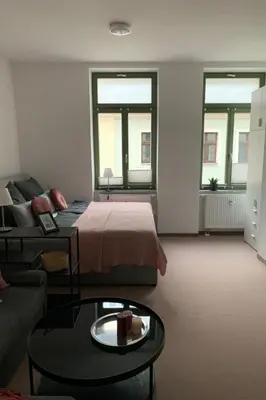 Ein Bett oder Betten in einem Zimmer der Unterkunft Apartment Stadtwohnung by Interhome