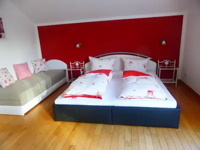 Ein Bett oder Betten in einem Zimmer der Unterkunft Holiday Home Windrad by Interhome