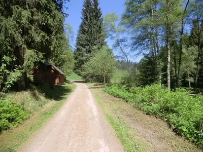 Naturlandschaft in der Nähe des Ferienhauses