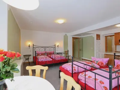 Ein Bett oder Betten in einem Zimmer der Unterkunft Holiday Home Windrad by Interhome