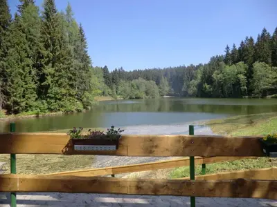Naturlandschaft in der Nähe des Ferienhauses