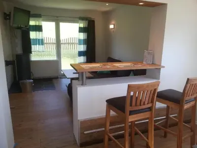 Küche/Küchenzeile in der Unterkunft Holiday Home Glück Auf! by Interhome