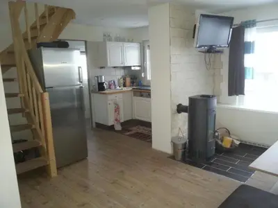 Küche/Küchenzeile in der Unterkunft Holiday Home Glück Auf! by Interhome