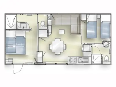 Grundriss der Unterkunft Holiday Home in Wackersdorf mit Grill- Terrasse und Garten by Interhome