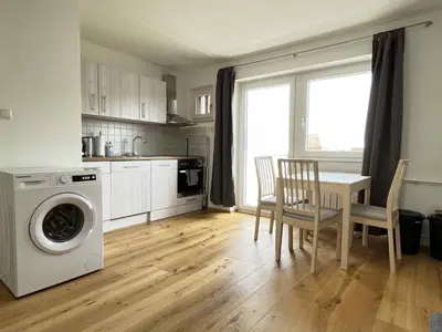 Küche/Küchenzeile in der Unterkunft Apartment SAD152 by Interhome