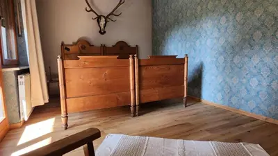 Grundriss der Unterkunft Waldliebe - Wohnung mit großem Balkon und Burgblick