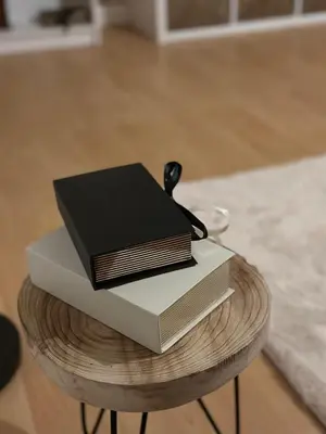 Die Bibliothek im Privatzimmer