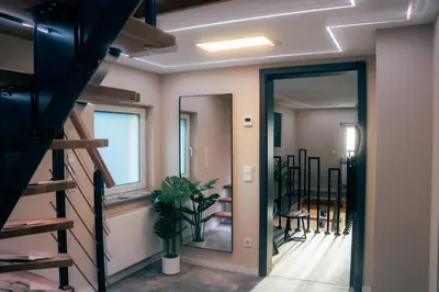 Grundriss der Unterkunft Luxus-Ferienhaus, Wellness, Absolute Ruhe