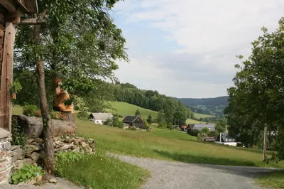 Naturlandschaft in der Nähe des Ferienhauses