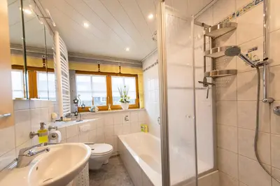 Ein Badezimmer in der Unterkunft Ferienwohnung Forster
