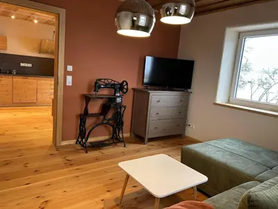 TV/Unterhaltungsangebot in der Unterkunft Ferienhaus Bergheiner