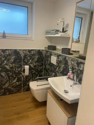 Ein Badezimmer in der Unterkunft OK-City