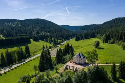 Naturlandschaft in der Nähe der Ferienwohnung