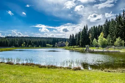 Naturlandschaft in der Nähe der Ferienwohnung