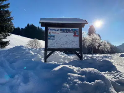 Alte Försterei Wildenthal am Kammweg Erzgebirge Ferienwohnung 3 im Winter