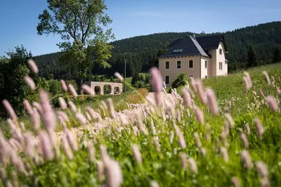 Naturlandschaft in der Nähe der Ferienwohnung