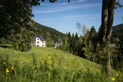 Naturlandschaft in der Nähe der Ferienwohnung