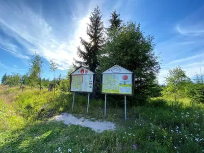 Naturlandschaft in der Nähe der Ferienwohnung