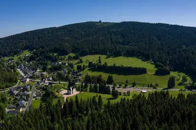 Naturlandschaft in der Nähe der Ferienwohnung