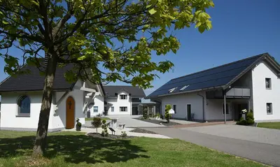 Das Gebäude in dem sich das Hotel befindet