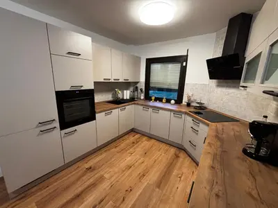 Küche/Küchenzeile in der Unterkunft Macabu Luxus Villa Plauen