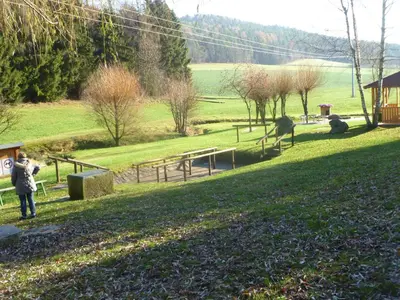 Naturlandschaft in der Nähe des Ferienhauses