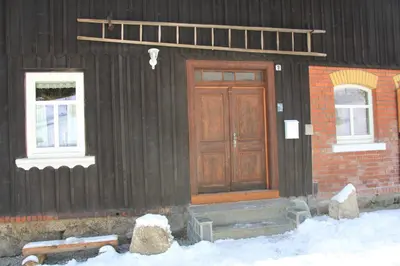 Ferienhaus Anno Dazumal, wie zu Oma`s Zeiten im Winter