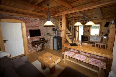 TV/Unterhaltungsangebot in der Unterkunft Ferienhaus Anno Dazumal, wie zu Oma`s Zeiten
