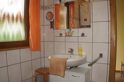 Ein Badezimmer in der Unterkunft Bio-Erlebnisbauernhof Doll