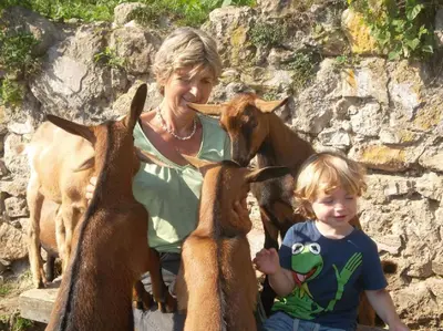 Tiere in der Pension oder in der Nähe