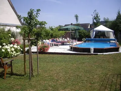 Der Swimmingpool an oder in der Nähe von Pension Stauber