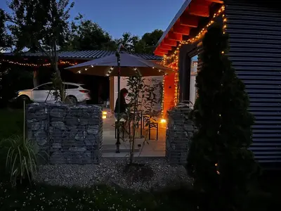 Ein Garten an der Unterkunft Ferienanlage Klotz