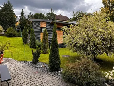 Ein Garten an der Unterkunft Ferienanlage Klotz