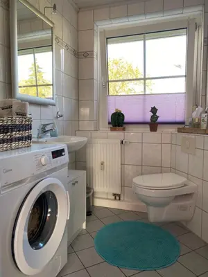 Ein Badezimmer in der Unterkunft Ferienwohnung Monika