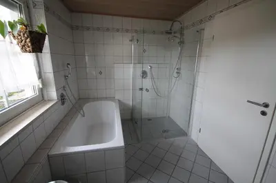 Ein Badezimmer in der Unterkunft Ferienwohnung Monika