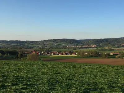 Naturlandschaft in der Nähe der Ferienwohnung