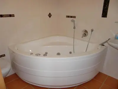 Ein Badezimmer in der Unterkunft Landhotel Fuchsbau