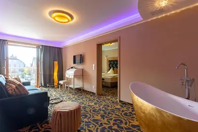TV/Unterhaltungsangebot in der Unterkunft Hotel Wurzer