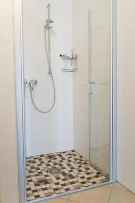 Ein Badezimmer in der Unterkunft Ferienwohnungen Köhler
