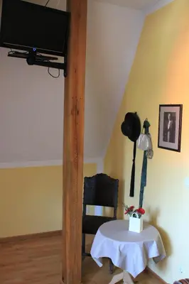 TV/Unterhaltungsangebot in der Unterkunft Landhotel Kahrmühle