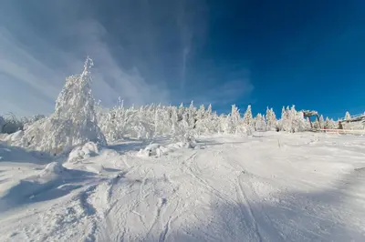 Ferienhaus Oberwiesenthal im Winter