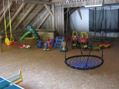 Der Kid's Club in der Unterkunft Ferienhof Jägersteig