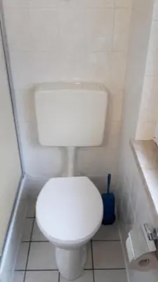 Ein Badezimmer in der Unterkunft Villa Goldbrunnen Ferienwohnung 3