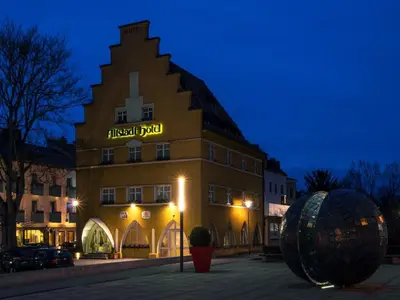 Das Gebäude in dem sich das Hotel befindet