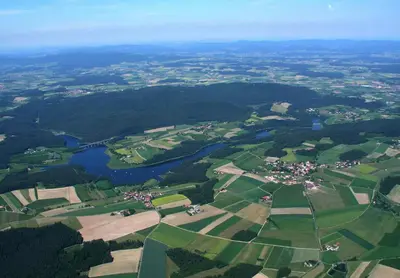 Naturlandschaft in der Nähe des Hotels
