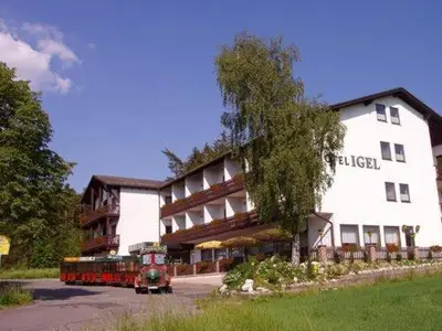 Das Gebäude in dem sich das Hotel befindet